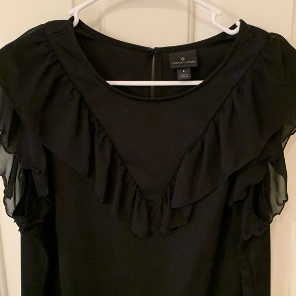 Women’s Black Blouse - Picture 2 of 3